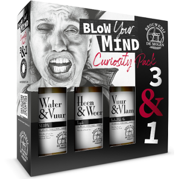 De Molen Curiosity Giftpack 4 x 33cl
