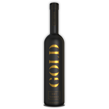 Gold dry vodka
