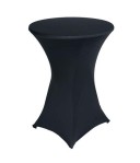 Statafel met zwarte rok